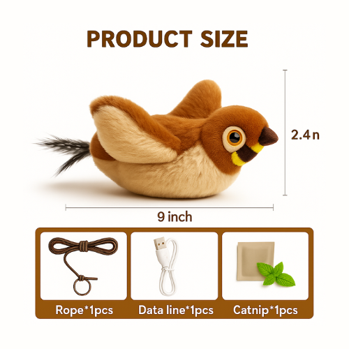 FlutterBuddy Cat Toy